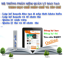 Phát hành phần mềm Quản lý đào tạo niên chế và tín chỉ EduManager phiên bản 2013.08